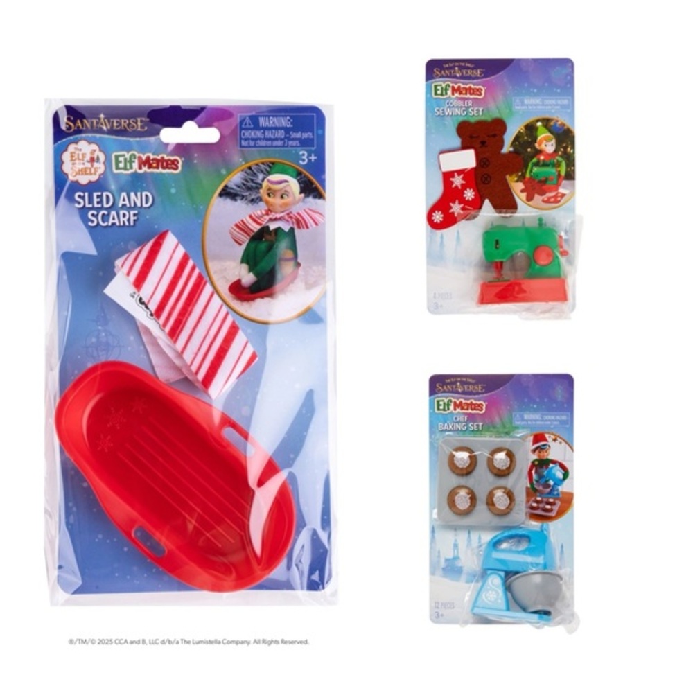 FLASH SALE NWT Elf on the Shelf Activity Sets (3)